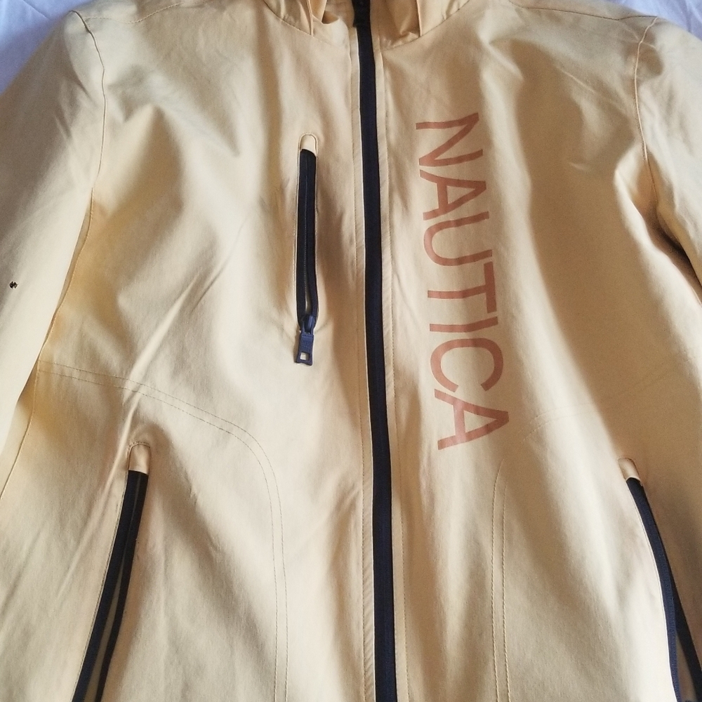 Nautica Men's Outerwear Yellow Like New Tags REMOV